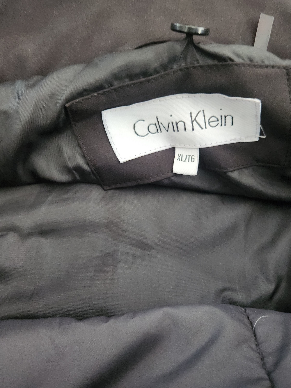 Calvin Klein Men’s Black Puffer Jacket - XL